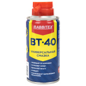 Смазка универсальная проникающая BT-40 (аналог WD-40) 100 мл, аэрозоль с трубочкой, RABBITEX (РАББИТЕКС), 700295 за 130 ₽. Смазочные материалы.  Доставка по РФ. Без переплат!