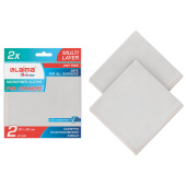 Салфетка из ИСКУССТВЕННОЙ ЗАМШИ, КОМПЛЕКТ 2 шт., 30х30 см, АВТО/ДОМ, "CHAMOIS" для полировки, стекла, оптики, очков, 200 г/м2, LAIMA, 607788 за 184 ₽. Салфетки хозяйственные.  Доставка по РФ. Без переплат!