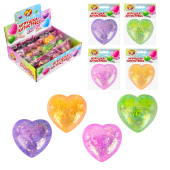 Игрушка-антистресс "СТЕКЛЯННОЕ СЕРДЦЕ", 5 см, ассорти 4 цвета, дисплей, JOLLY JOT (ДЖОЛЛИ ДЖОТ), 665808 за 82 ₽. Игрушки релаксирующие.  Доставка по РФ. Без переплат!