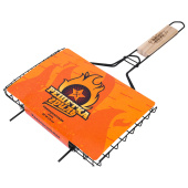 Решетка-гриль универсальная, размер 290х190 мм, глубина 18 мм, оксидированное покрытие, 101401, 701739 за 386 ₽. Решетки-гриль.  Доставка по РФ. Без переплат!