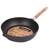 Сковорода сотейник чугунная 28 см со съемной ручкой (подходит для индукции), ГАРДАРИКА, 0328 за 1&nbsp;988 ₽. Сковороды, ВОКи, сотейники.  Доставка по РФ. Без переплат!