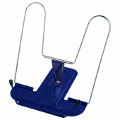 Подставка для книг и учебников BRAUBERG LINE+, металлическая, синяя, европодвес, 238071 за 234 ₽. Подставки для книг.  Доставка по РФ. Без переплат!