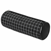 Пенал-косметичка BRAUBERG, Checkered, черный, 20х7х7см, 272298 за 222 ₽. Пеналы мягкие.  Доставка по РФ. Без переплат!
