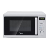 Микроволновая печь MIDEA AM820CUK-W объем 20 л, мощность 800 Вт, механическое управление за 11 856 ₽. Микроволновые печи.  Доставка по РФ. Без переплат!