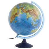 Глобус интерактивный физический/политический Globen, диаметр 320 мм, с подсветкой, INT13200288 за 2 170 ₽. Глобусы. Доставка по РФ. Без переплат!