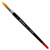 Кисть BRAUBERG синтетика, круглая, №10, 200855 за 138 ₽. Кисти для рисования.  Доставка по РФ. Без переплат!