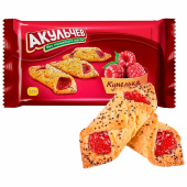 Печенье АКУЛЬЧЕВ "Купелька с малиной", сахарное, 225 г, пакет, 84 за 199 ₽. Печенье, крекеры, сухари и сушки.  Доставка по РФ. Без переплат!