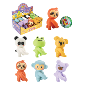 Игрушка-антистресс "ЗВЕРЮШКА-ОБНИМАШКА", ассорти 6 видов, дисплей, JOLLY JOT (ДЖОЛЛИ ДЖОТ), 665785 за 103 ₽. Игрушки релаксирующие.  Доставка по РФ. Без переплат!