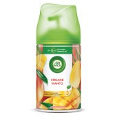Сменный баллон 250 мл, AIRWICK Freshmatic "Тропические фантазии и спелый манго", 3318878 за 476 ₽. Сменные баллоны аэрозольные.  Доставка по РФ. Без переплат!
