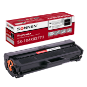 Картридж лазерный SONNEN (SX-106R02773) для XEROX Phaser 3020/3020BI/WC3025/3025BI/3025NI, ресурс 1500 стр., 364085 за 930 ₽. Картриджи и тонеры для черно-белых лазерных принтеров, копиров, факсов и МФУ.  Доставка по РФ. Без переплат!