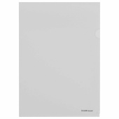 Папка-уголок ERICH KRAUSE "Fizzy Clear", прозрачная, 0,12 мм, 50150 за 18 ₽. Папки-уголки пластиковые.  Доставка по РФ. Без переплат!