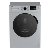 Стиральная машина BEKO RSPE78612S, 1200 об/мин, 7 кг, фронтальная загрузка, 15 программ, пар, серебристая, 7322710002 за 39&nbsp;060 ₽. Стиральные машины.  Доставка по РФ. Без переплат!