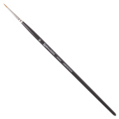 Кисть художественная профессиональная BRAUBERG ART CLASSIC, синтетика мягкая под колонок, круглая, № 00, короткая ручка, 200684 за 65 ₽. Кисти художественные из синтетического волоса.  Доставка по РФ. Без переплат!