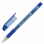 Ручка шариковая масляная с грипом BRAUBERG "Max-Oil Tone", СИНЯЯ, узел 0,7 мм, линия письма 0,35 мм, 142693 за 31 ₽. Ручки шариковые неавтоматические.  Доставка по РФ. Без переплат!