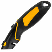 Нож универсальный мощный цинковый BRAUBERG METALLIC PRO, автофиксатор, резиновые вставки, 238738 за 684 ₽. Ножи канцелярские универсальные.  Доставка по РФ. Без переплат!