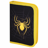 Пенал BRAUBERG с наполнением, 1 отделение, 1 откидная планка, 24 предмета, 21х14 см, "Venomous spider", 271526 за 622 ₽. Пеналы с наполнением.  Доставка по РФ. Без переплат!