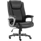 Кресло офисное BRABIX PREMIUM "Solid HD-005", НАГРУЗКА до 180 кг, рециклированная кожа, черное, 531941 за 32 672 ₽. Кресла повышенных нагрузок.  Доставка по РФ. Без переплат!