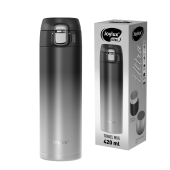 Термокружка 420 мл JOYLUX (ДЖОЙЛЮКС ULTRA GRADIENT, нержавеющая сталь SUS304, черный/серый, 700274 за 648 ₽. Термокружки.  Доставка по РФ. Без переплат!