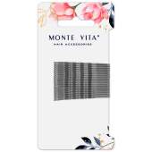 Невидимки для волос НАБОР 20 шт, 5,5 см, серебристый MONTE VITA 457105 за 41 ₽. Невидимки, шпильки для волос.  Доставка по РФ. Без переплат!