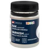 Лак акриловый тройной глянец "Декола", 50 мл, в банке, Невская Палитра, 5828961 за 200 ₽. Лаки, разбавители, грунты и прочие.  Доставка по РФ. Без переплат!