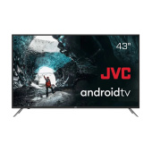 Телевизор JVC LT-43M690, 43" (109 см), 1920x1080, FullHD, 16:9, SmartTV, Wi-Fi, черный за 37 858 ₽. Телевизоры.  Доставка по РФ. Без переплат!