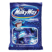 Батончики мини MILKY WAY "Minis" суфле в молочном шоколаде, 176 г, 2262 за 313 ₽. Конфеты фасованные.  Доставка по РФ. Без переплат!