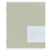 Тетрадь предметная MonoPastel 48 л., пластиковая обложка, ОБЗР, клетка, подсказ, BRAUBERG, 405513 за 60 ₽. Тетради предметные.  Доставка по РФ. Без переплат!