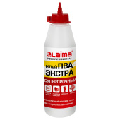 Клей ПВА Экстра Суперпрочный 0,5 кг (керамика, ткань, кожа, дерево, бумага, картон), LAIMA, 606430 за 298 ₽. Клей ПВА.  Доставка по РФ. Без переплат!