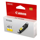 Картридж струйный CANON (CLI-451Y) Pixma iP7240 и другие, желтый, оригинальный, 6526B001 за 5 028 ₽. Картриджи для струйных принтеров и МФУ.  Доставка по РФ. Без переплат!