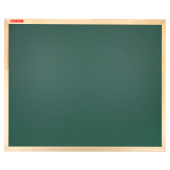 Доска для мела магнитная 50х70 см, зеленая, деревянная рамка, BRAUBERG "Wood", 238799 за 1&nbsp;791 ₽. Доски для письма мелом.  Доставка по РФ. Без переплат!