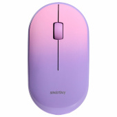 Мышь беспроводная бесшумная SMARTBUY 266AG-V, USB, 2 кнопки + 1 колесо, оптическая, фиолетовая, SBM-266AG-V за 706 ₽. Мыши беспроводные компьютерные.  Доставка по РФ. Без переплат!