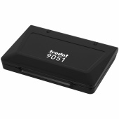 Штемпельная подушка TRODAT 9051, 90х50 мм, ЧЕРНАЯ, 56335 за 272 ₽. Подушки штемпельные настольные.  Доставка по РФ. Без переплат!
