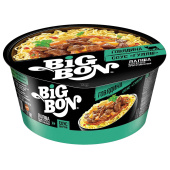 Лапша BIG BON Говядина с соусом "Гуляш" 85 г, 10811 за 118 ₽. Супы и лапша быстрого приготовления.  Доставка по РФ. Без переплат!