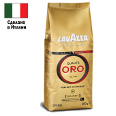 Кофе в зернах LAVAZZA "Qualita Oro" 250 г, арабика 100%, ИТАЛИЯ, 2051 за 1 045 ₽. Кофе зерновой.  Доставка по РФ. Без переплат!