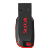 Флеш-диск 16 GB, SANDISK Cruzer Blade, USB 2.0, черный, SDCZ50-016G-B35 за 691 ₽. Флеш-диски USB.  Доставка по РФ. Без переплат!