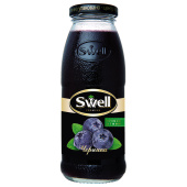 Нектар черничный SWELL прямого отжима в стеклянной бутылке 0,25 л, 4040221170 за 126 ₽. Соки и нектары.  Доставка по РФ. Без переплат!