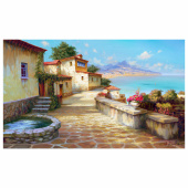Картина стразами (алмазная мозаика), 40х50 см, ОСТРОВ СОКРОВИЩ "Южный полдень", на подрамнике, 663875 за 869 ₽. Алмазная вышивка.  Доставка по РФ. Без переплат!