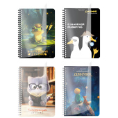 Дневник читательский А5, 58 листов, гребень, пластиковая обложка, картон, BRAUBERG, "МИКС", 118528 за 121 ₽. Дневники универсальные.  Доставка по РФ. Без переплат!