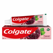 Зубная паста 100 мл COLGATE "Гранат", уход и укрепление эмали, 6920354826597 за 181 ₽. Зубные пасты.  Доставка по РФ. Без переплат!