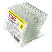 Держатели для ценников 60х40 мм, КОМПЛЕКТ 20 шт., ПЭТ, STAFF, 291387 за 227 ₽. Держатели для ценников.  Доставка по РФ. Без переплат!