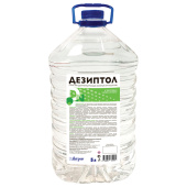 Антисептик для рук и поверхностей спиртосодержащий (68%) 5 л ДЕЗИПТОЛ, дезинфицирующий, жидкость, ПЭТ за 1 880 ₽. Антисептики для рук и поверхностей.  Доставка по РФ. Без переплат!