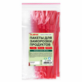 Пакеты для заморозки продуктов, 1 л, КОМПЛЕКТ 30 шт., с замком-застежкой (слайдер), LAIMA за 156 ₽. Пакеты с замком "зиплок".  Доставка по РФ. Без переплат!