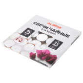 Свечи чайные Standard, до 3,5 часов горения, вес 9 г, КОМПЛЕКТ 25 шт., в гильзе, LAIMA, 609196 за 134 ₽. Свечи чайные.  Доставка по РФ. Без переплат!