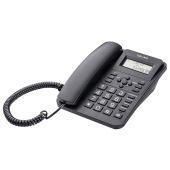 Телефон TEXET TX-264, АОН, спикерфон, тональный / импульсный режим, часы / будильник, SOS, повтор, черный, 127218 за 2&nbsp;052 ₽. Стационарные телефоны.  Доставка по РФ. Без переплат!