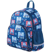 Рюкзак BRAUBERG KIDS PLAY детский, 1 отделение, 3 кармана, "Cars", 29х23х12 см, 271391 за 885 ₽. Рюкзаки для дошкольников.  Доставка по РФ. Без переплат!