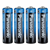 Батарейки КОМПЛЕКТ 4 шт., PANASONIC AA R6 (316), солевые, пальчиковые, в пленке, 1,5 В за 171 ₽. Батарейки.  Доставка по РФ. Без переплат!