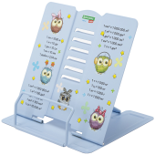 Подставка для книг и учебников большая BRAUBERG KIDS "Cute Owl" с единицами измерения, регулируемый угол наклона, металлическая, 238962 за 392 ₽. Подставки для книг.  Доставка по РФ. Без переплат!