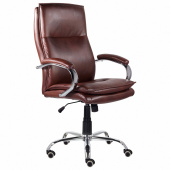 Кресло офисное BRABIX PREMIUM "Cuba EX-542", экокожа, коричневое, 532550 за 22 136 ₽. Кресла для руководителей.  Доставка по РФ. Без переплат!