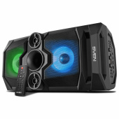 Колонка портативная SVEN PS-655, 50 Вт, TWS, Bluetooth, FM, USB, microSD, LED-дисплей, пульт, черная, SV-020163 за 11 483 ₽. Портативные колонки.  Доставка по РФ. Без переплат!