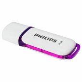 Флеш-диск 64 GB PHILIPS SNOW, разъем USB 2.0, фиолетовый, FM64FD70B/97 за 1&nbsp;403 ₽. Флеш-диски USB.  Доставка по РФ. Без переплат!